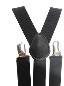 Kaku Fancy Dresses Suspender Costume Accessory -Black, Adult, For Boys  Girls