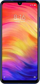(Refurbished) Redmi Note 7 Pro (4 RAM, 64 Storage, Blue) - Good Condition