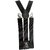 Kaku Fancy Dresses Suspender Costume Accessory -Black, Adult, For Boys  Girls