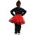 Kaku Fancy Dresses Tu Tu Skirt Costume -Red, For Girls