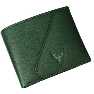 Goldalpha Green Faux Leather Men Casual, Ethnic, Evening/Party, Formal, Travel, Trendy Green