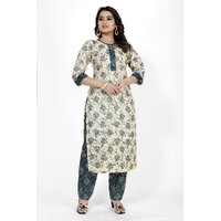 SVB Saree Multicolour Kurta set