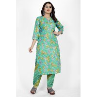 SVB Saree Multicolour Kurta set