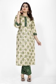 SVB Saree Multicolour Kurta set