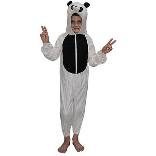 Kaku Fancy Dresses Panda/Polar Bear International Animal Costume For Kids - White  Black  Animal Fancy Dress For Boys