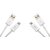 Larecastle Pack of 2 Micro USB Cable 3.1 A 1 m Ultra Fast Charging 3.1 Amp Micro USB Data Cable for Android Mobile