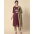 SVB Maroon Embroideried Kurta Set