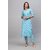 SVB Women Cotton Blend Kurta and Pant Set