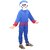 Kaku Fancy Dresses Ninja Hathori Cartoon Costume - Blue, For Boys  Girls