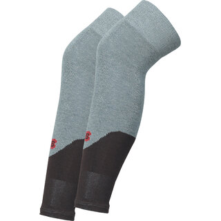 Brimba H2 White Cotton Over the Knee Socks For Unisex