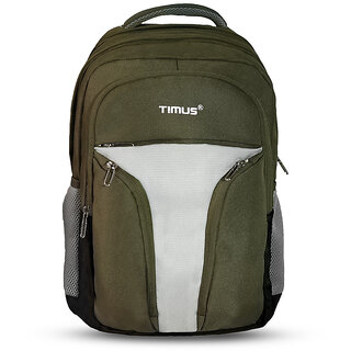 Timus Austria Professional Everyday Laptop Backpack | Stylish & Corporate Laptop Backpack for Men and Women Green