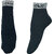 Brimba H2 Black Cotton Knee High Socks For Men  Women