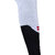 Brimba H2 White Cotton Over the Knee Socks For Unisex