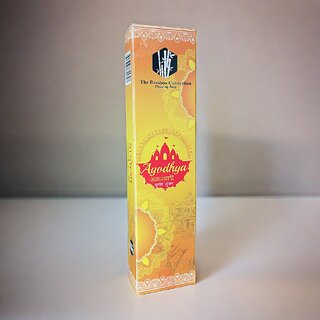 (PACK OF 2) Ayodhya Premium Guggal Fragrance Incense Sticks Natural & Long-Lasting Aroma