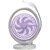 Mini Table Rechargeable Fan with Light - FN 29