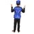 Kaku Fancy Dresses Ship Object Costume - Blue, Free Size, For Boys  Girls