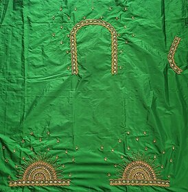 OMSAIFAB Cotton Silk Self Design Blouse Material