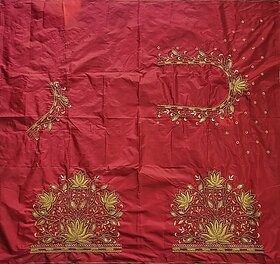 OMSAIFAB Cotton Silk Self Design Blouse Material