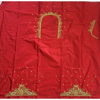 OMSAIFAB Cotton Silk Self Design Blouse Material