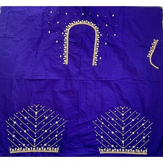 RR FABRIC Cotton Silk Self Design Blouse Material