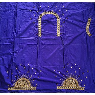 OMSAIFAB Cotton Silk Self Design Blouse Material