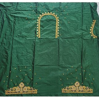 OMSAIFAB Cotton Silk Self Design Blouse Material