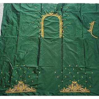 OMSAIFAB Cotton Silk Self Design Blouse Material