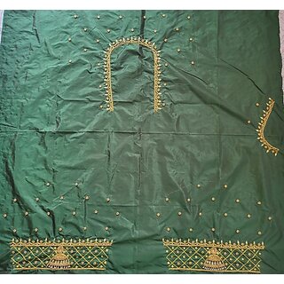 OMSAIFAB Cotton Silk Self Design Blouse Material