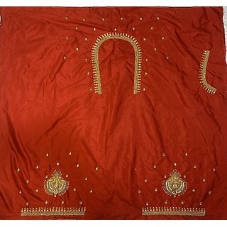 RR FABRIC Cotton Silk Self Design Blouse Material