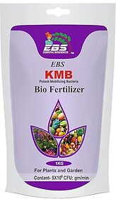 EBS KMB Bio fertilizer For all Crops and Plants (3kg (Pack of 3))