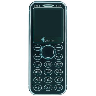 Oneme F11 (Dual Sim, 1.44 Inch Display, 800mAh Battery, Black)