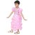 Kaku Fancy Dresses Pink barbie gown Princess Gown - Pink, For Girls