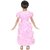 Kaku Fancy Dresses Pink barbie gown Princess Gown - Pink, For Girls