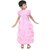 Kaku Fancy Dresses Pink barbie gown Princess Gown - Pink, For Girls
