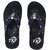 LEACO Flip X Men's Premium Faux Leather Printed Strap Flip Flop - Step Up Your Daily Style with Printed Synthetic Leather Men Flip Flop