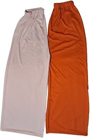 Anay Ankle Length Ethnic Wear Legging (Orange, Pink, Solid)