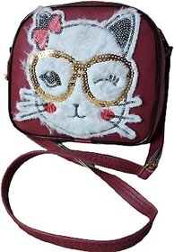 Brown Sling Bag Fancy Stylish Sling Bag For Female Woman And Ladies