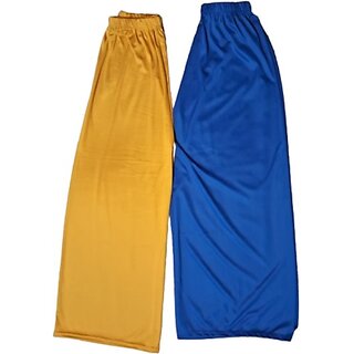 Anay Ankle Length Ethnic Wear Legging (Blue, Solid)