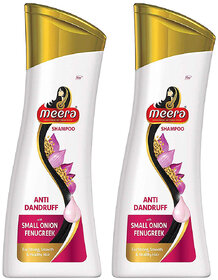 Meera Anti Dandruff Shampoo 180ml Pack Of 2
