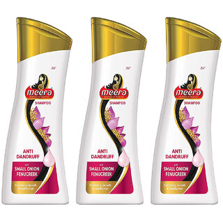 Meera Anti Dandruff Shampoo 180ml Pack Of 3