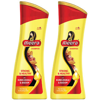 Meera Strong  Healthy Shampoo 180ml Pack Of 2
