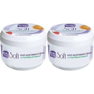 BoroPlus Soft Face Hand Body Cream -200ml Pack Of 2