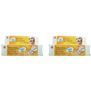 Light n Skin skin lightening cream (pack of 2 pcs.) 15 gm each