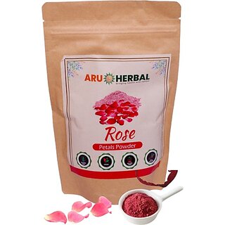 Aru Herbal Nature's Rose Petal Powder For Fair, Glowing Skin (175 G)