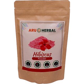Aru Herbal Hibiscus Powder For Hair Growth, Face, And Skin (175 G)