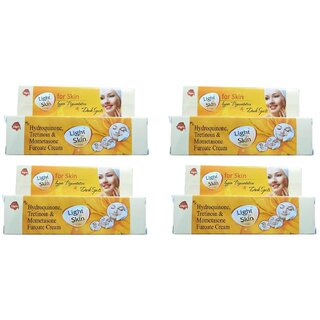 Light n Skin skin lightening cream (pack of 4 pcs.) 15 gm each