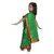 Kaku Fancy Dresses Indian Ethnic Wear Pre-Stiched Saree With Blouse - Green, For Girls