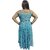 Women's Cotton Beautiful Printed Sleeveless Midi Dress for Beautiful look.