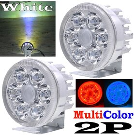 Set of 2 Front Left  Right Fog Light For All Car and Bike Models