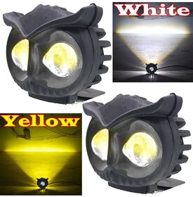 Set of 2 JMALL Front Left  Right Fog Light For All Car and Bike Models
